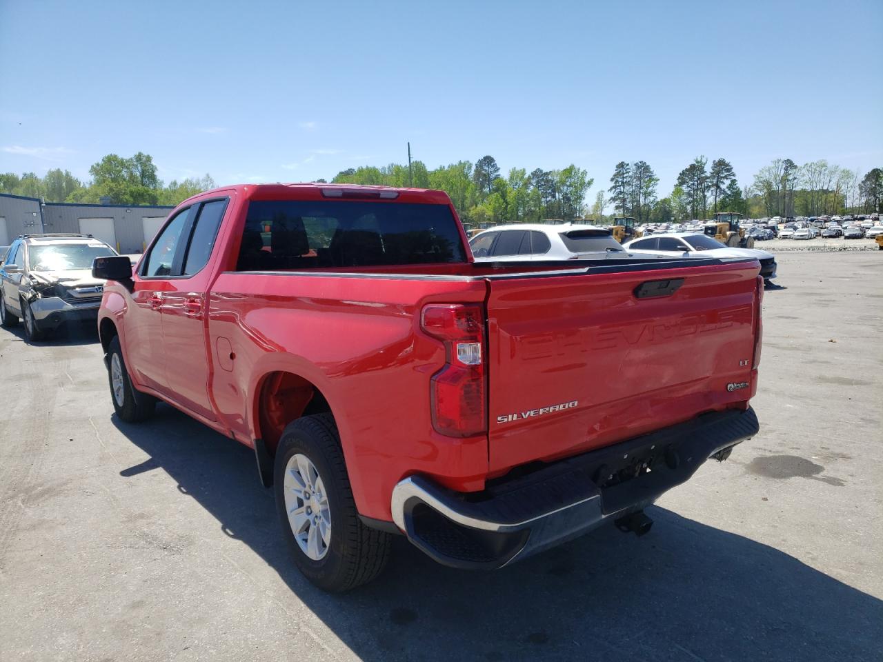 Photo 3 from auction – 2021 CHEVROLET SILVERADO with VIN 1GCRWCED3MZ435843