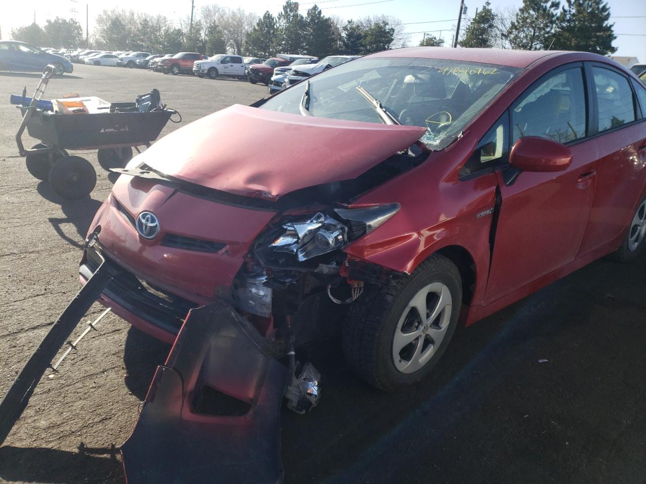 Photo 9 from auction – 2014 TOYOTA PRIUS with VIN JTDKN3DU5E1785867