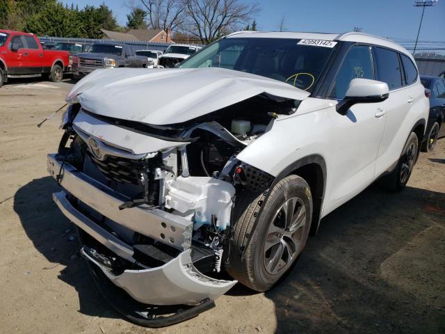 Photo 2 from auction – 2022 TOYOTA HIGHLANDER with VIN 5TDGZRBH0NS202997