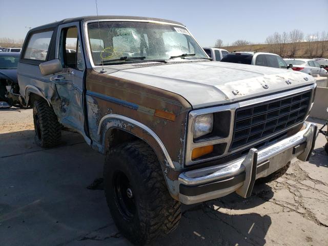 FORD BRONCO U10 1981 with VIN 1FMDU15E9BLA57956 - Photo from auction