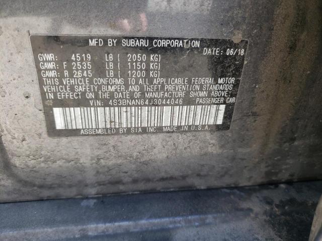 Photo 10 from auction – 2018 SUBARU LEGACY 2.5 with VIN 4S3BNAN64J3044046