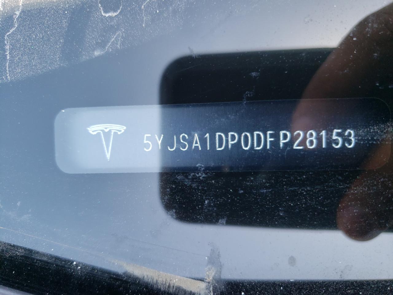 Photo 10 from auction – 2013 TESLA MODEL S with VIN 5YJSA1DP0DFP28153