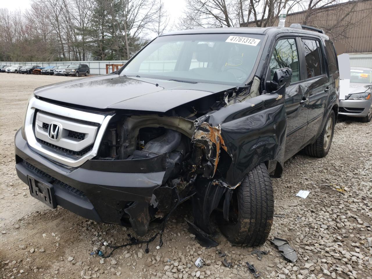 Photo 2 from auction – 2009 HONDA PILOT EXL with VIN 5FNYF48539B044534