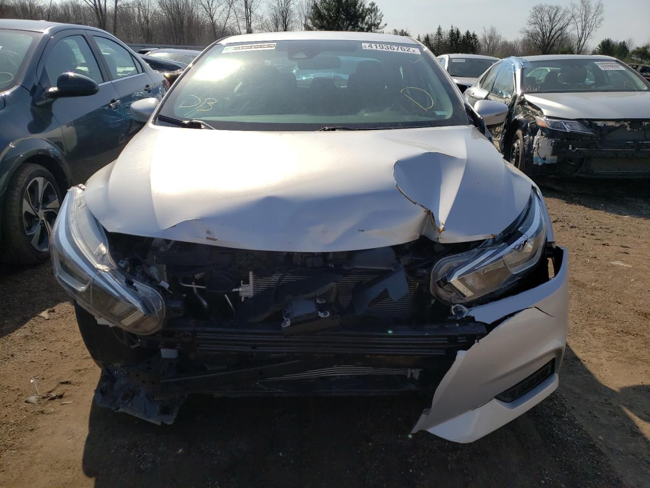 Photo 9 from auction – 2021 NISSAN VERSA SV with VIN 3N1CN8EV0ML862308