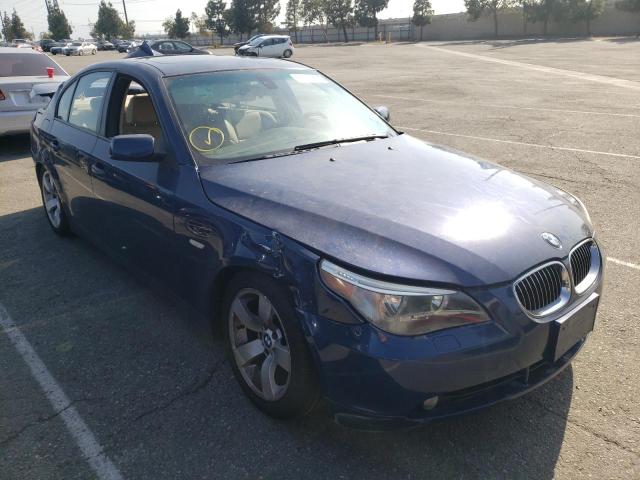 BMW 525 I 2006 with VIN WBANE53556CK85939 - Photo from auction