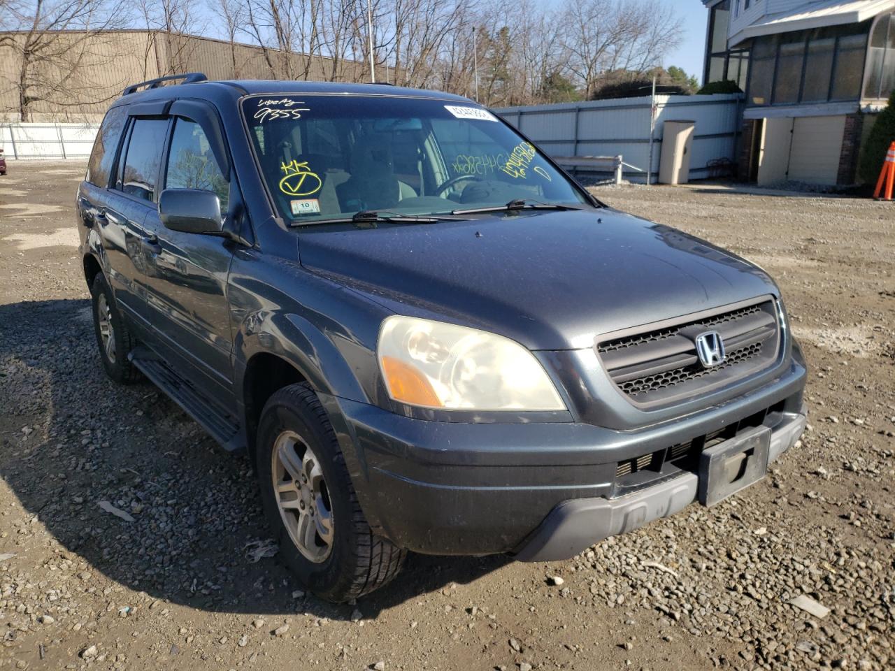 HONDA PILOT EX 2004 مع رقم تعريف المركبة 2HKYF18404H556963 - صورة من المزاد