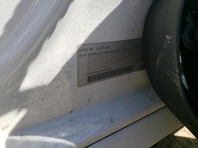 Photo 10 from auction – 2015 AUDI A4 PREMIUM with VIN WAUFFAFL3FN003824