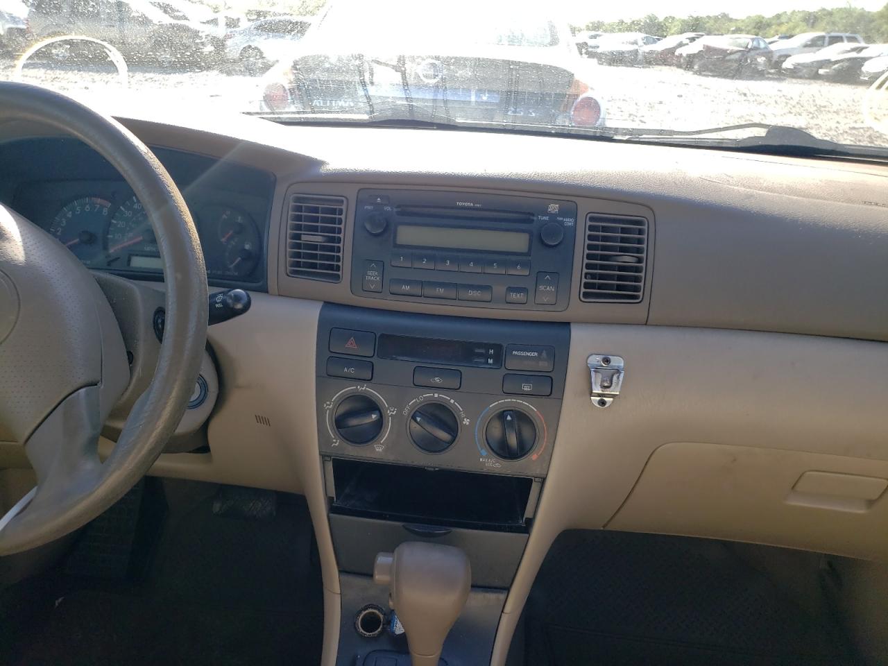 Photo 9 from auction – 2006 TOYOTA COROLLA CE with VIN JTDBR32EX60077346