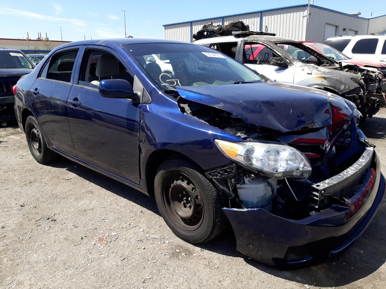 TOYOTA COROLLA 2013 with VIN 2T1BU4EE2DC091969 - Photo from auction