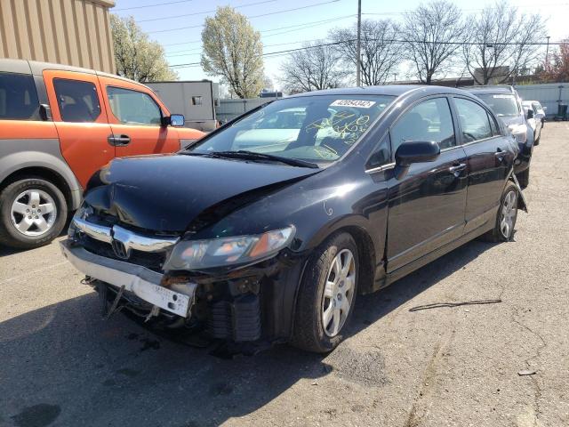 Photo 2 from auction – 2011 HONDA CIVIC LX with VIN 19XFA1F5XBE018760
