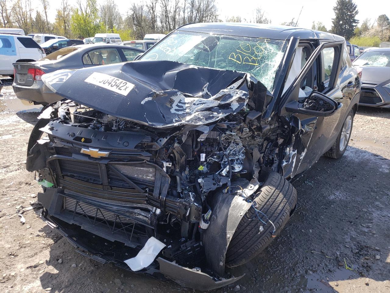 Photo 2 from auction – 2021 CHEVROLET TRAILBLAZE with VIN KL79MNSL9MB044022