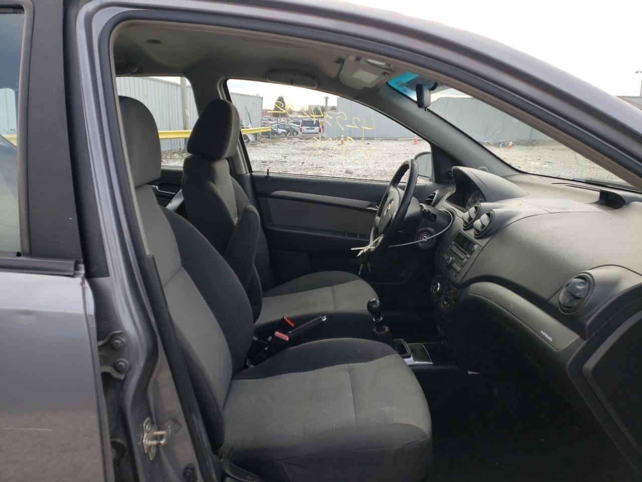 Photo 5 from auction – 2009 CHEVROLET AVEO LS with VIN KL1TD66E99B668654