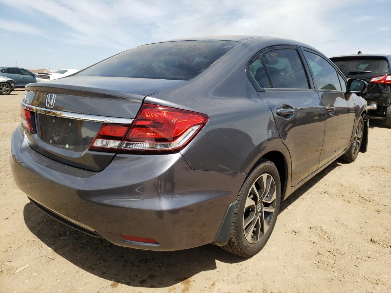 Photo 4 from auction – 2015 HONDA CIVIC EX with VIN 2HGFB2F87FH512552