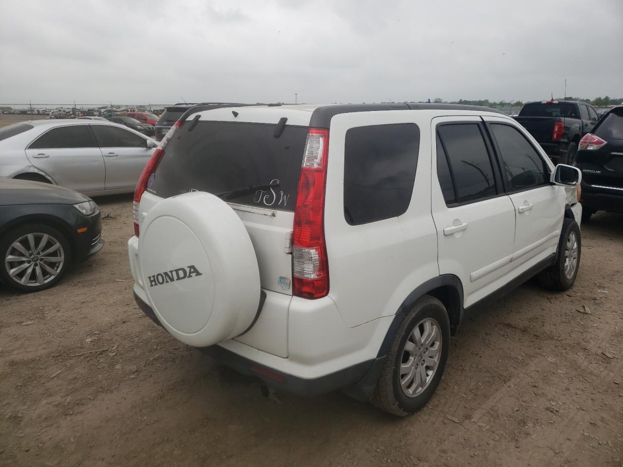 Photo 4 from auction – 2006 HONDA CR-V SE with VIN JHLRD78956C023565