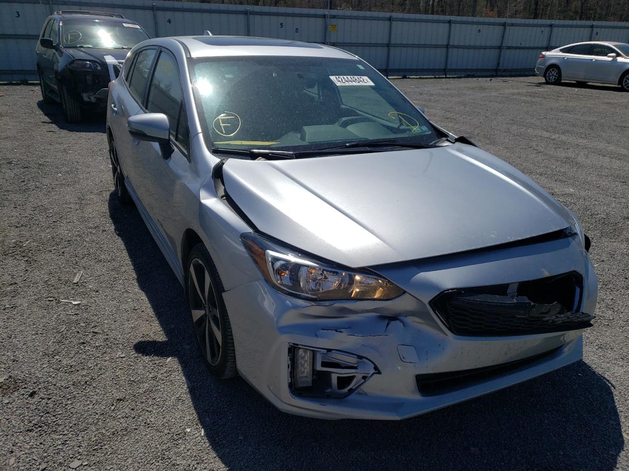 SUBARU IMPREZA SP 2019 with VIN 4S3GTAM62K3741729 - Photo from auction