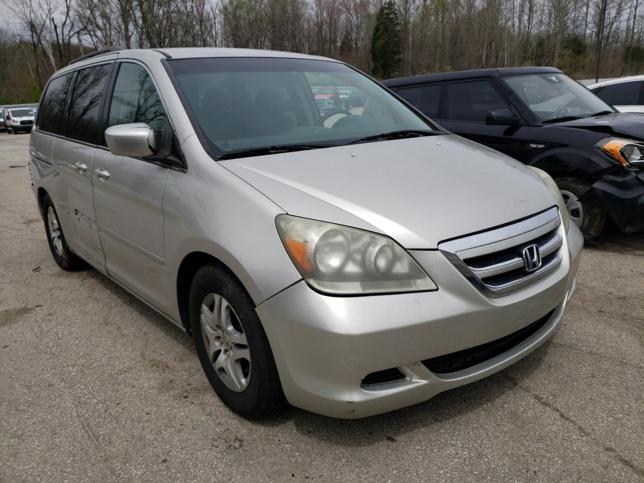 HONDA ODYSSEY EX 2005 with VIN 5FNRL38485B422436 - Photo from auction