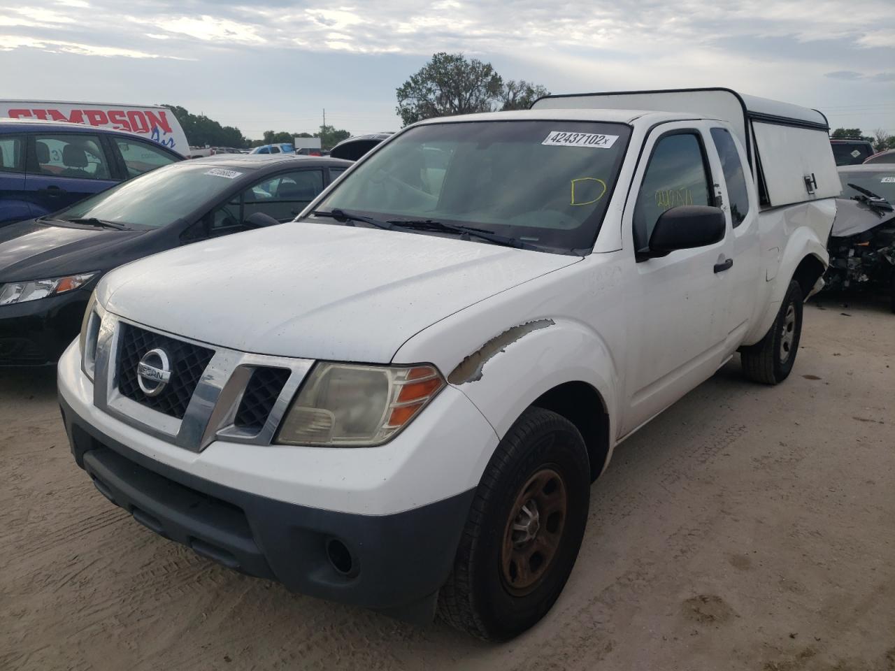Photo 2 from auction – 2012 NISSAN FRONTIER S with VIN 1N6BD0CT8CC420771