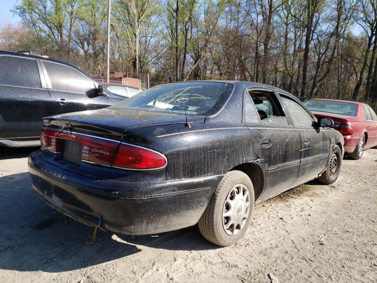Photo 4 from auction – 2003 BUICK CENTURY CU with VIN 2G4WS52J631271012