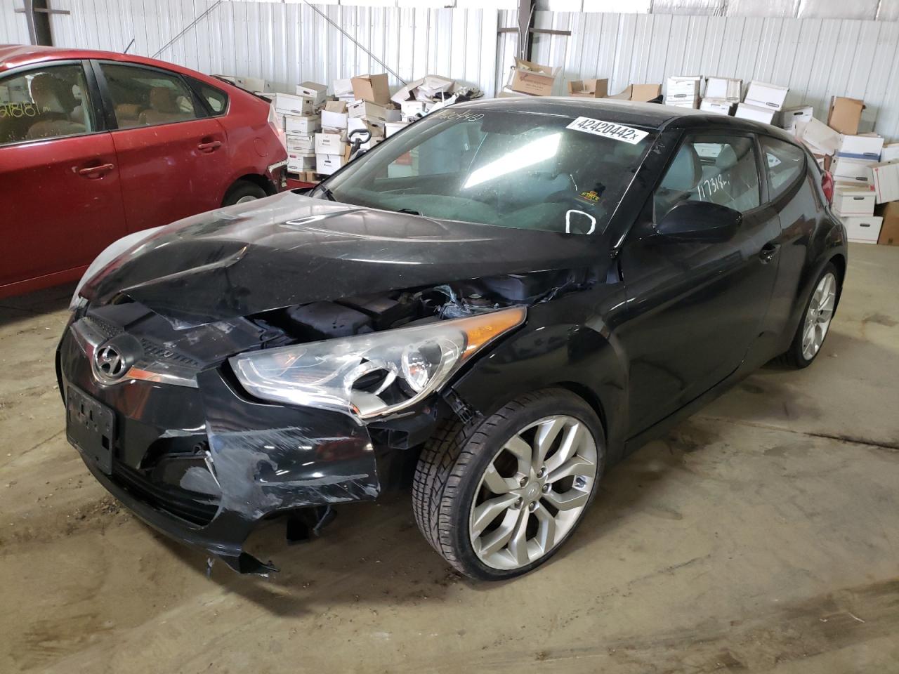 Foto 2 de la subasta – 2012 HYUNDAI VELOSTER con VIN KMHTC6AD6CU071480