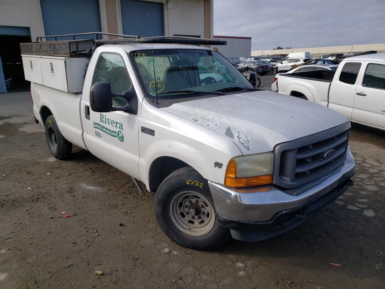 FORD F250 SUPER 2001 with VIN 1FTNF20L41ED35499 - Photo from auction