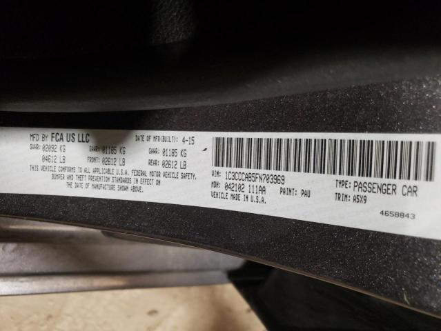 Photo 10 from auction – 2015 CHRYSLER 200 LIMITE with VIN 1C3CCCAB5FN703969