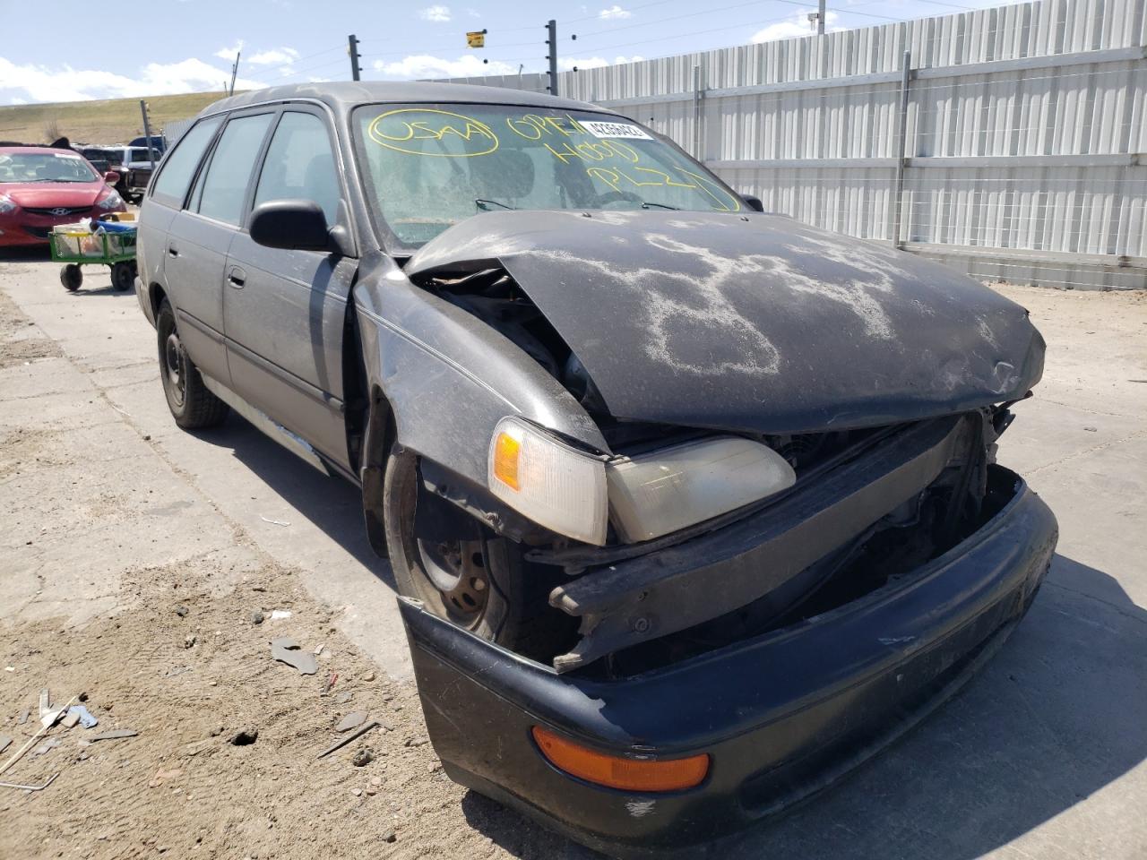 TOYOTA COROLLA BA 1994 with VIN JT2AE09V9R0074611 - Photo from auction