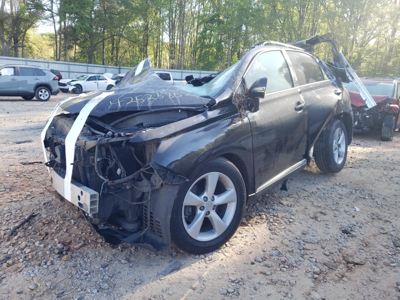 Photo 2 from auction – 2012 LEXUS RX 350 with VIN 2T2BK1BA2CC143973