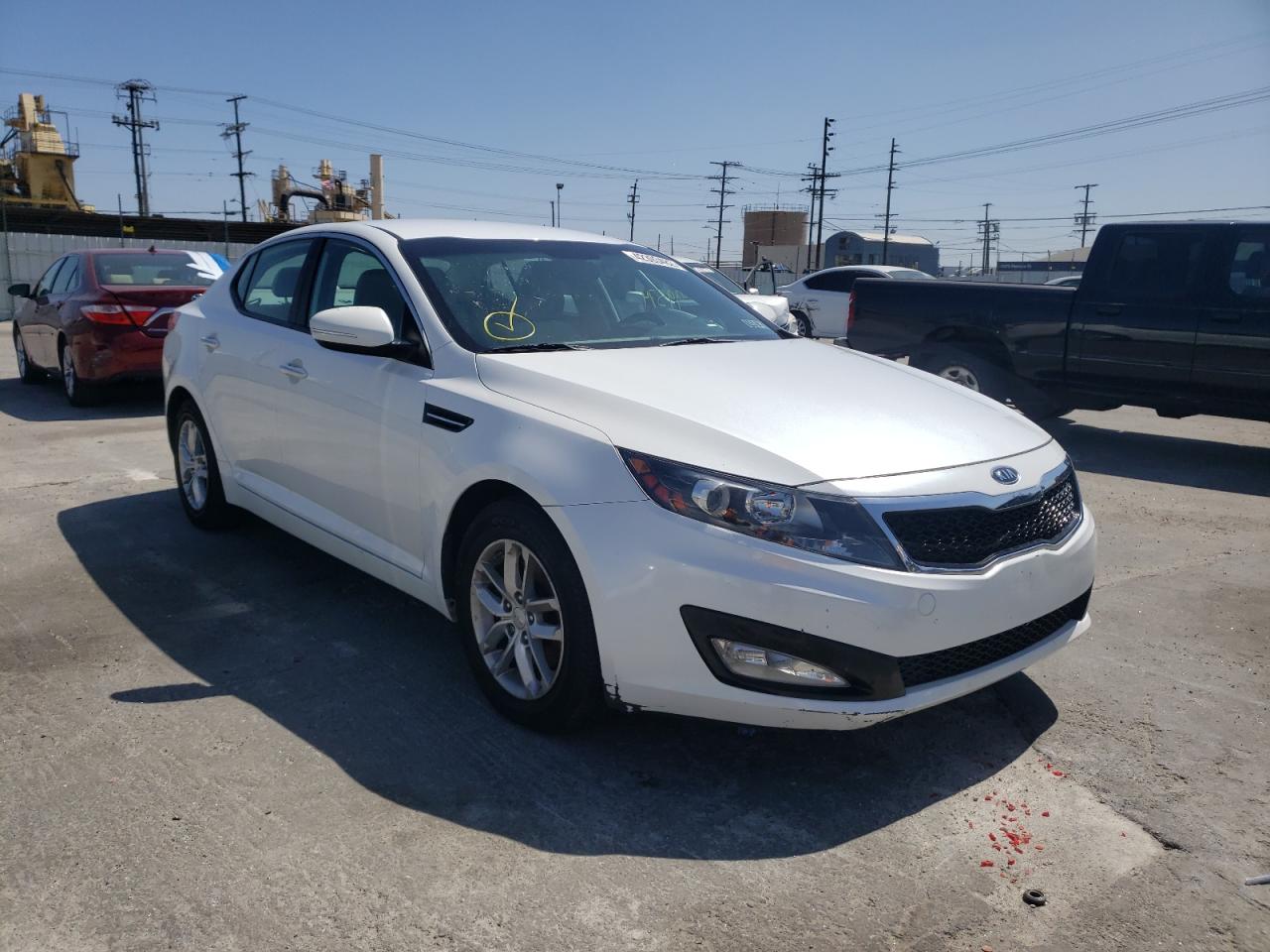 KIA OPTIMA LX 2012 with VIN KNAGM4A76C5282624 - Photo from auction