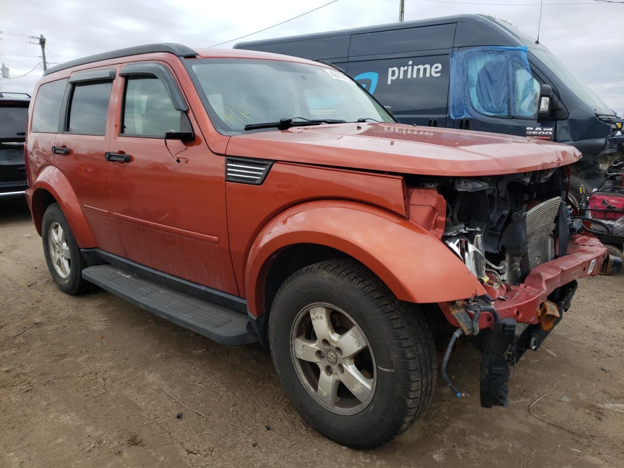 DODGE NITRO SXT 2007 with VIN 1D8GU28K27W656665 - Photo from auction