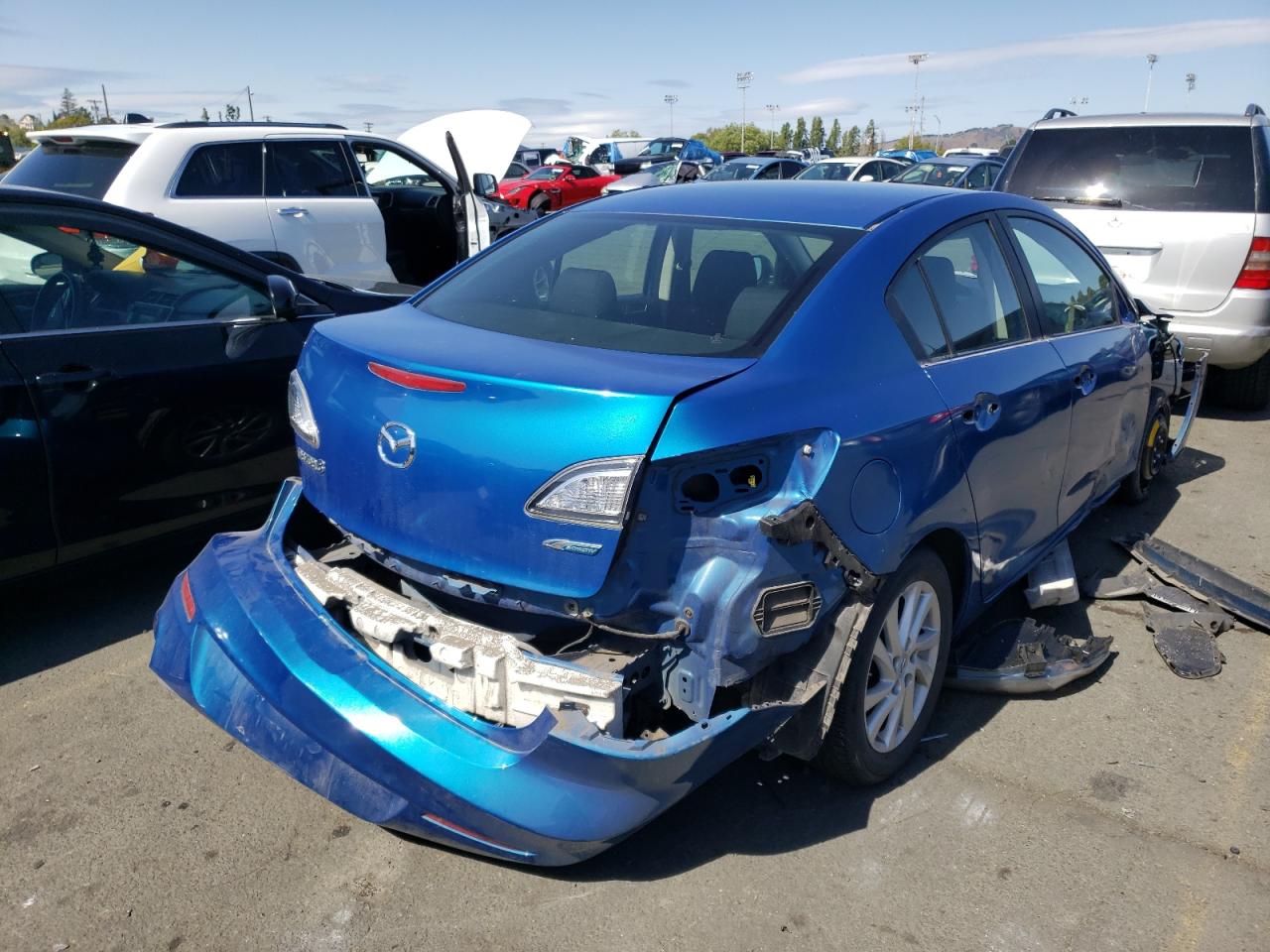 Foto 4 de la subasta – 2012 MAZDA 3 I con VIN JM1BL1V72C1610332