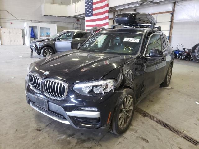 Photo 2 from auction – 2019 BMW X3 XDRIVE3 with VIN 5UXTR9C53KLP93700