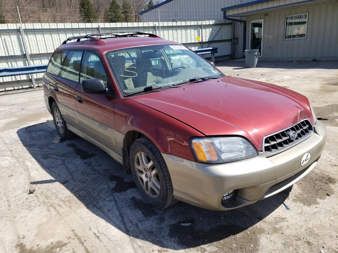 SUBARU LEGACY OUT 2004 with VIN 4S3BH675747646235 - Photo from auction