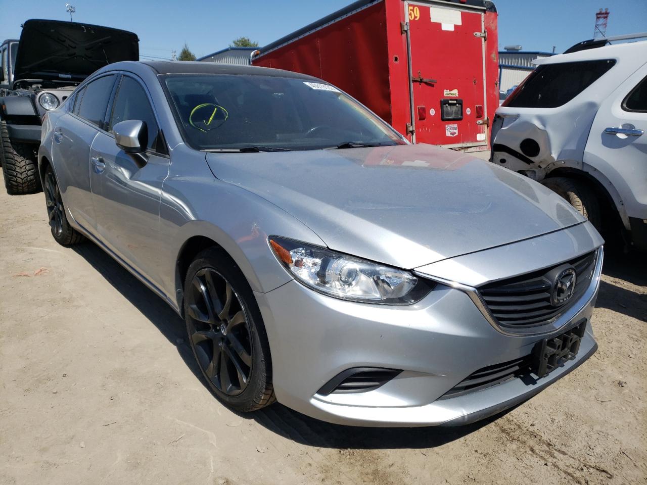 MAZDA 6 TOURING 2017 with VIN JM1GL1V54H1127470 - Photo from auction