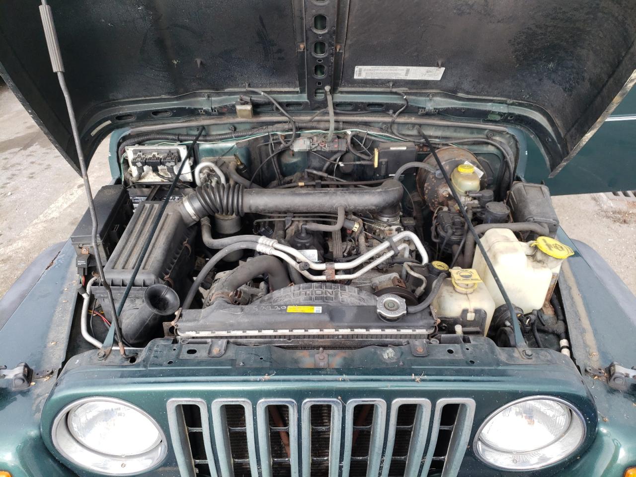 Photo 7 from auction – 2000 JEEP WRANGLER / with VIN 1J4FA49S1YP713814