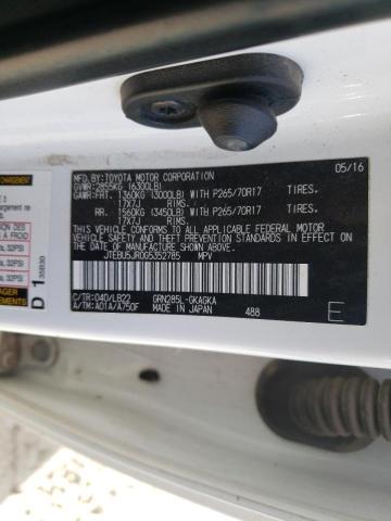 Photo 10 from auction – 2016 TOYOTA 4RUNNER SR with VIN JTEBU5JR0G5352785
