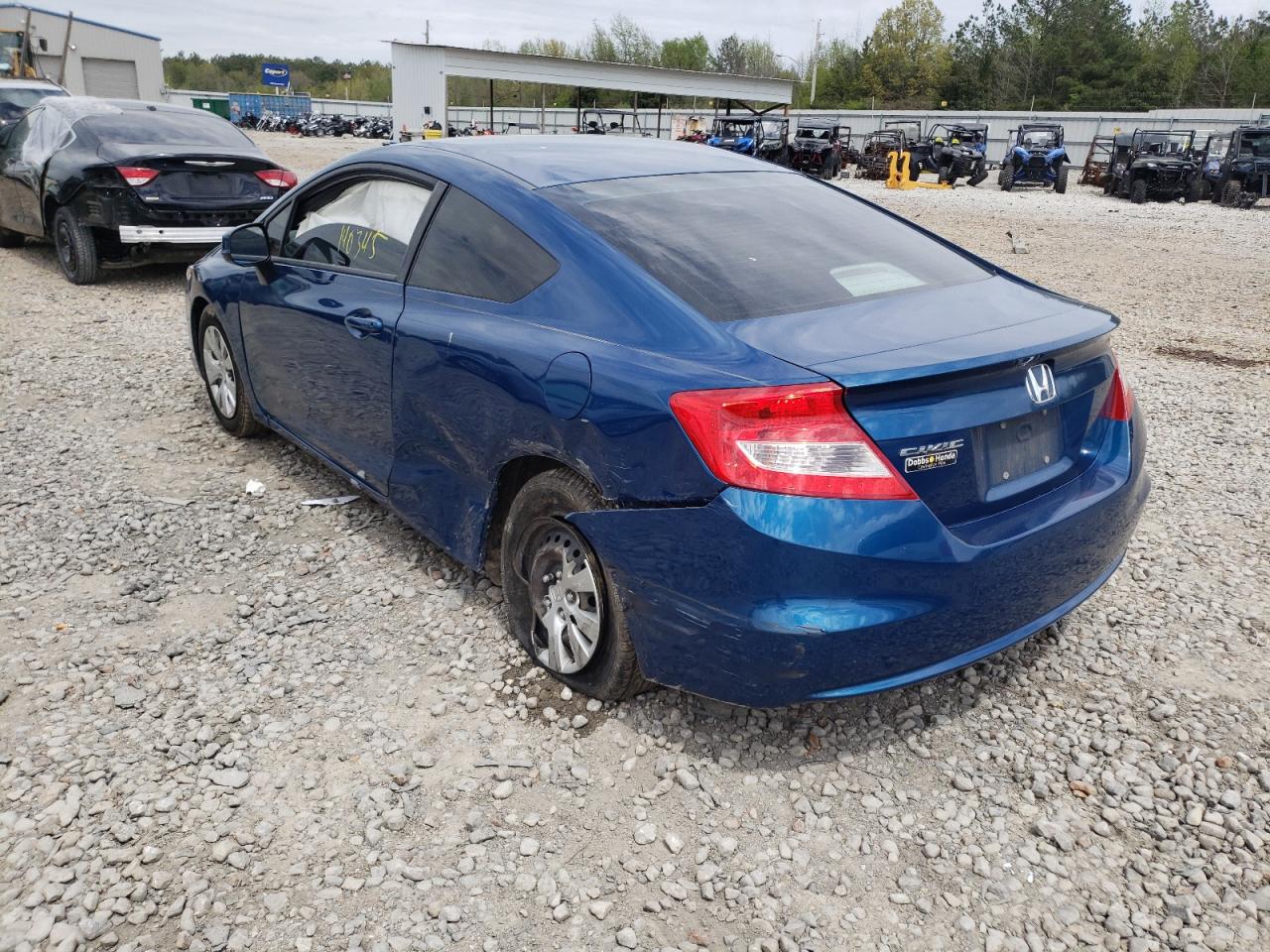 Photo 3 from auction – 2012 HONDA CIVIC LX with VIN 2HGFG3B54CH540002