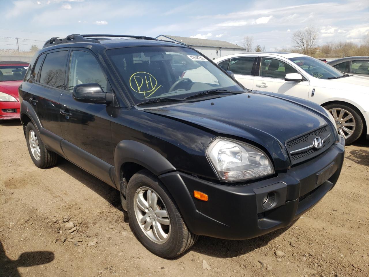 Photo 1 from auction – 2008 HYUNDAI TUCSON SE with VIN KM8JN72D48U758003