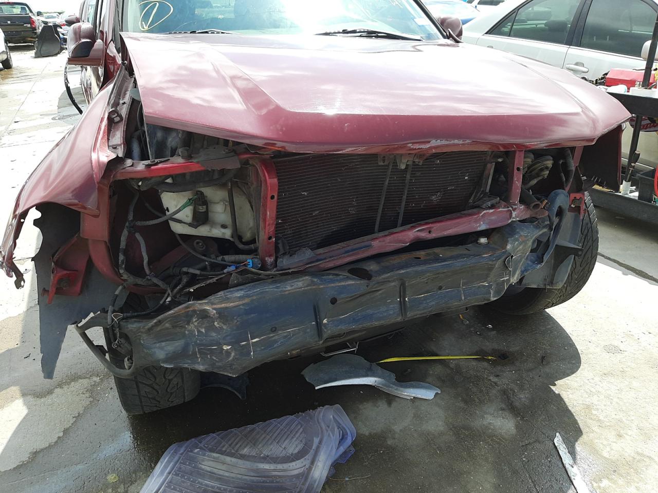 Photo 9 from auction – 2002 CHEVROLET TRAILBLAZE with VIN 1GNDS13S522367487