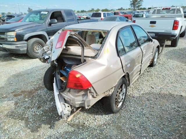 Photo 4 from auction – 2002 HONDA CIVIC LX with VIN JHMES16592S001694