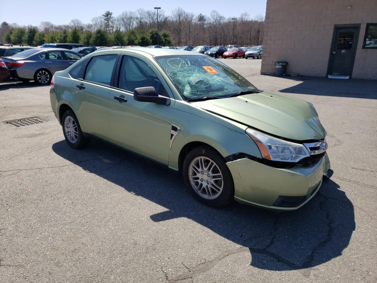 FORD FOCUS SE 2008 with VIN 1FAHP35N08W212545 - Photo from auction