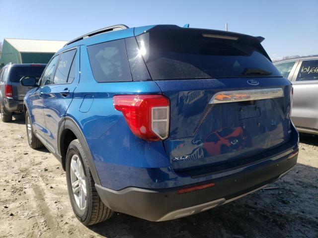 Photo 3 from auction – 2020 FORD EXPLORER X with VIN 1FMSK8DHXLGB79253