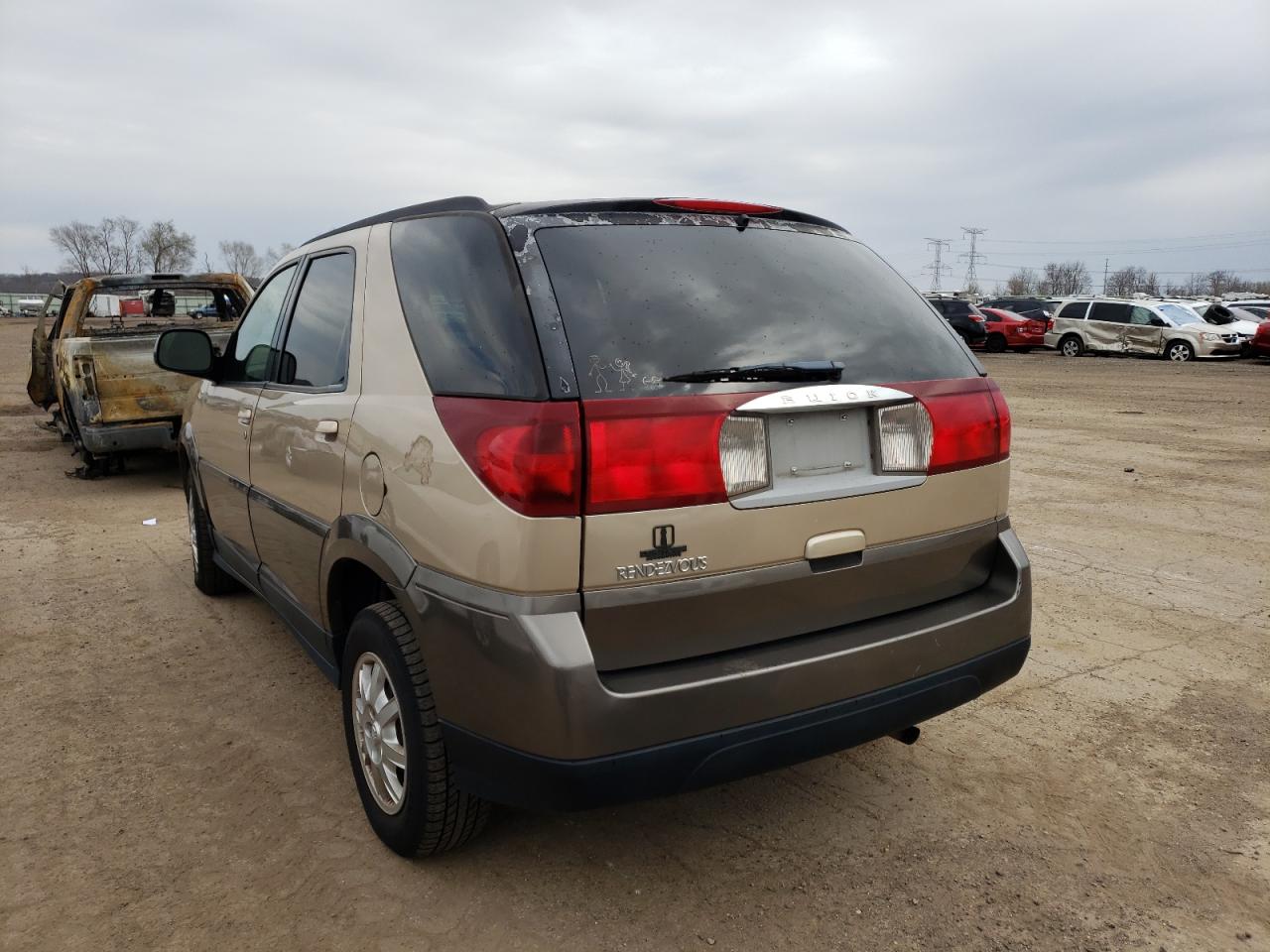 Photo 3 from auction – 2004 BUICK RENDEZVOUS with VIN 3G5DA03E84S564927