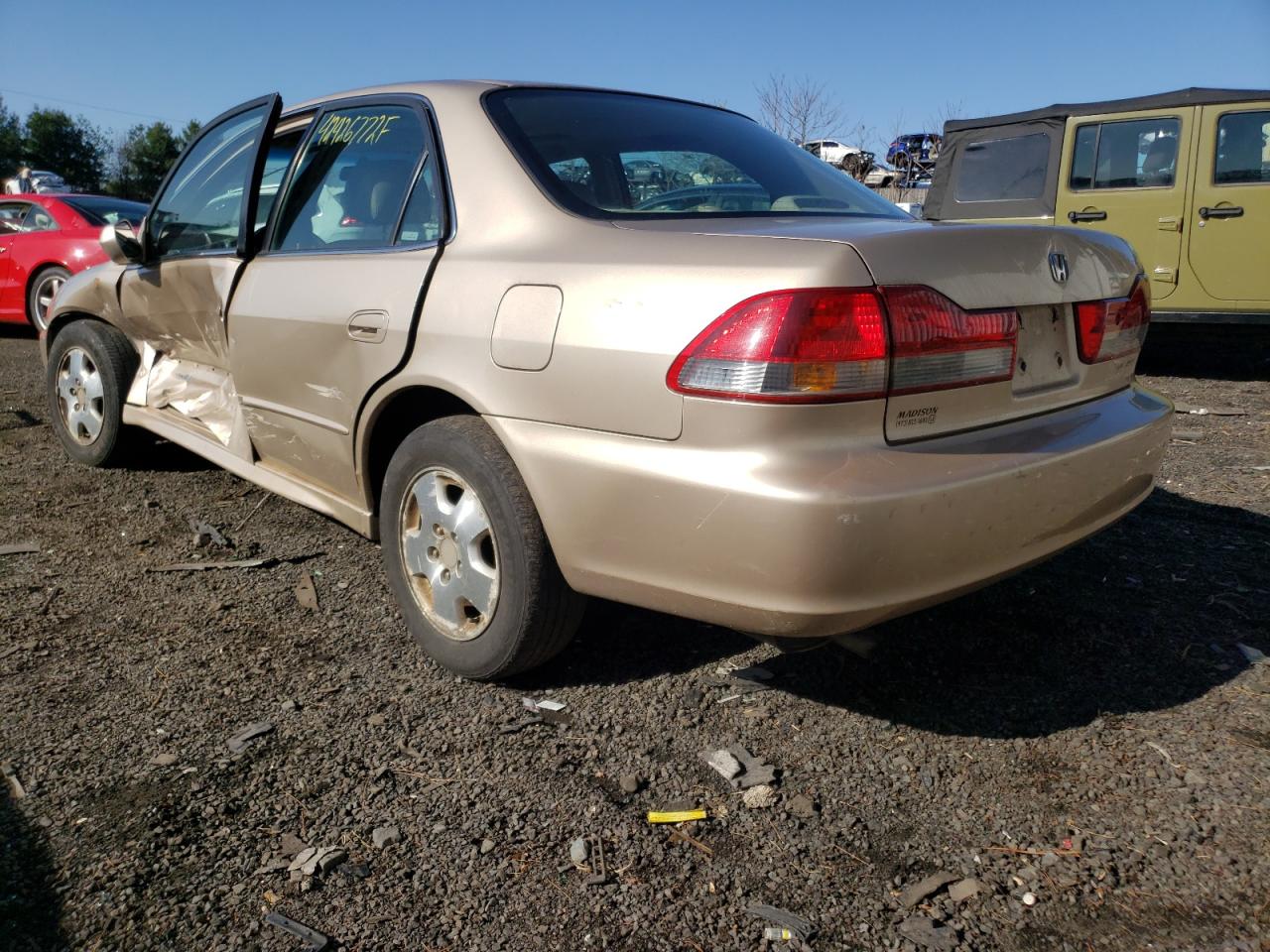 Photo 3 from auction – 2002 HONDA ACCORD EX with VIN 1HGCG16562A019264