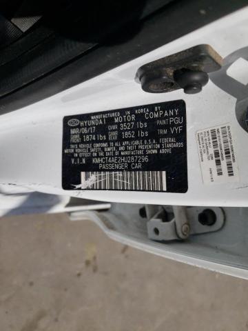 Photo 10 from auction – 2017 HYUNDAI ACCENT SE with VIN KMHCT4AE2HU287296