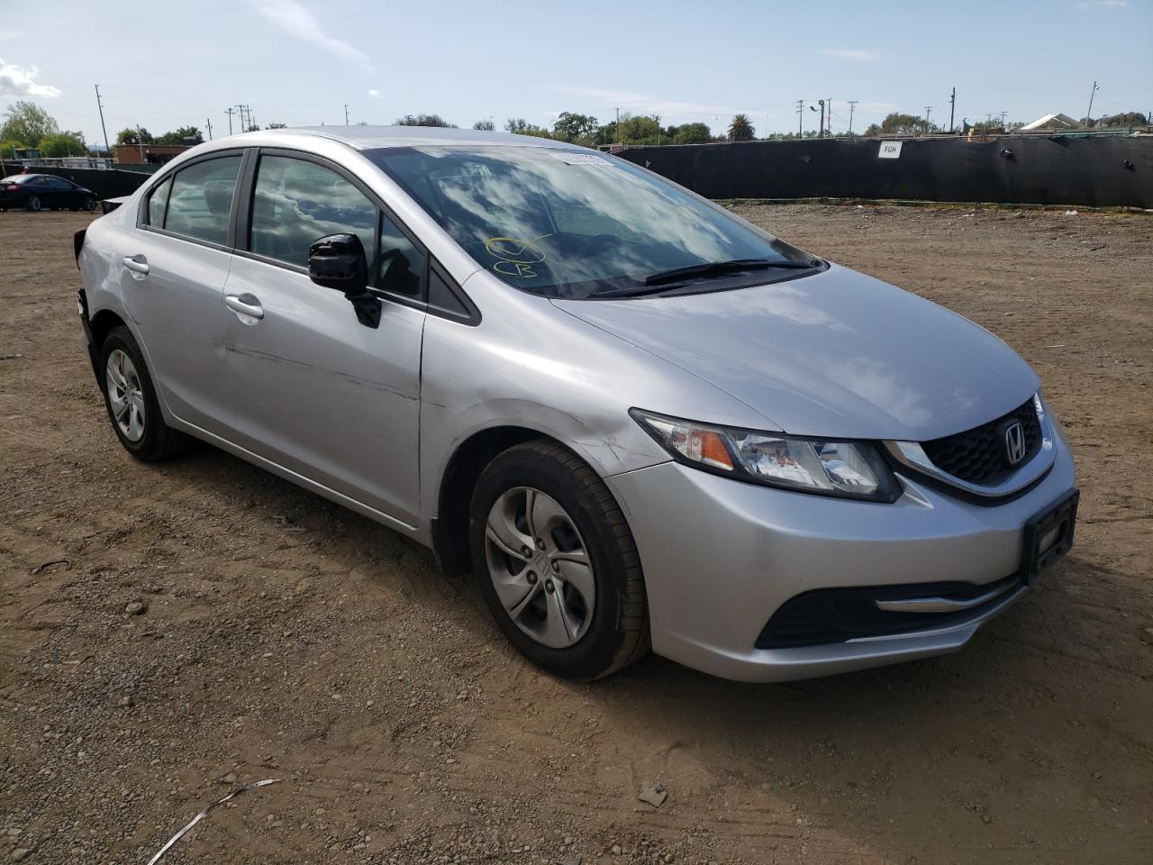 HONDA CIVIC LX 2013 with VIN 19XFB2F59DE246769 - Photo from auction