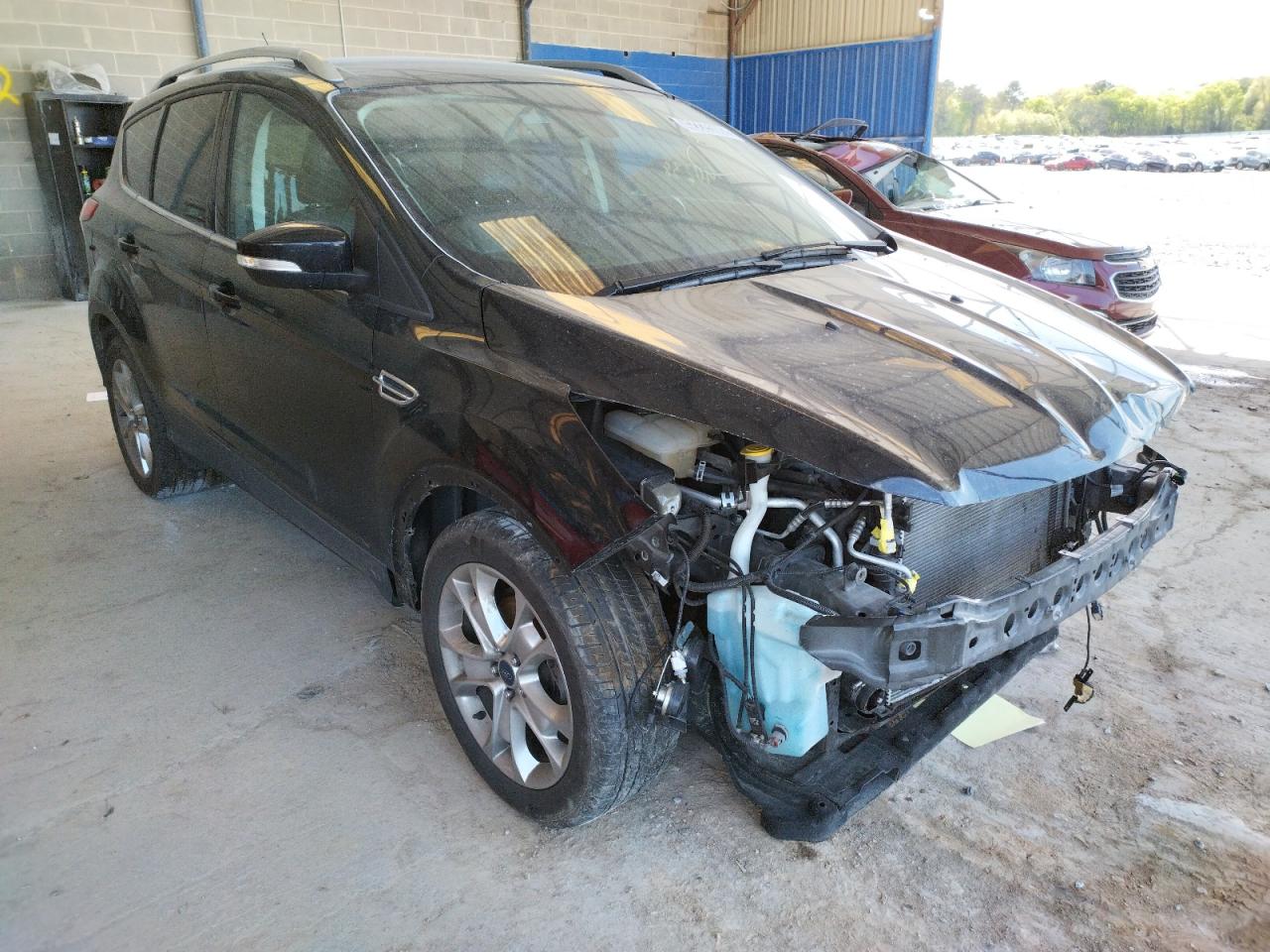 FORD ESCAPE TIT 2016 with VIN 1FMCU0JX7GUB35245 - Photo from auction