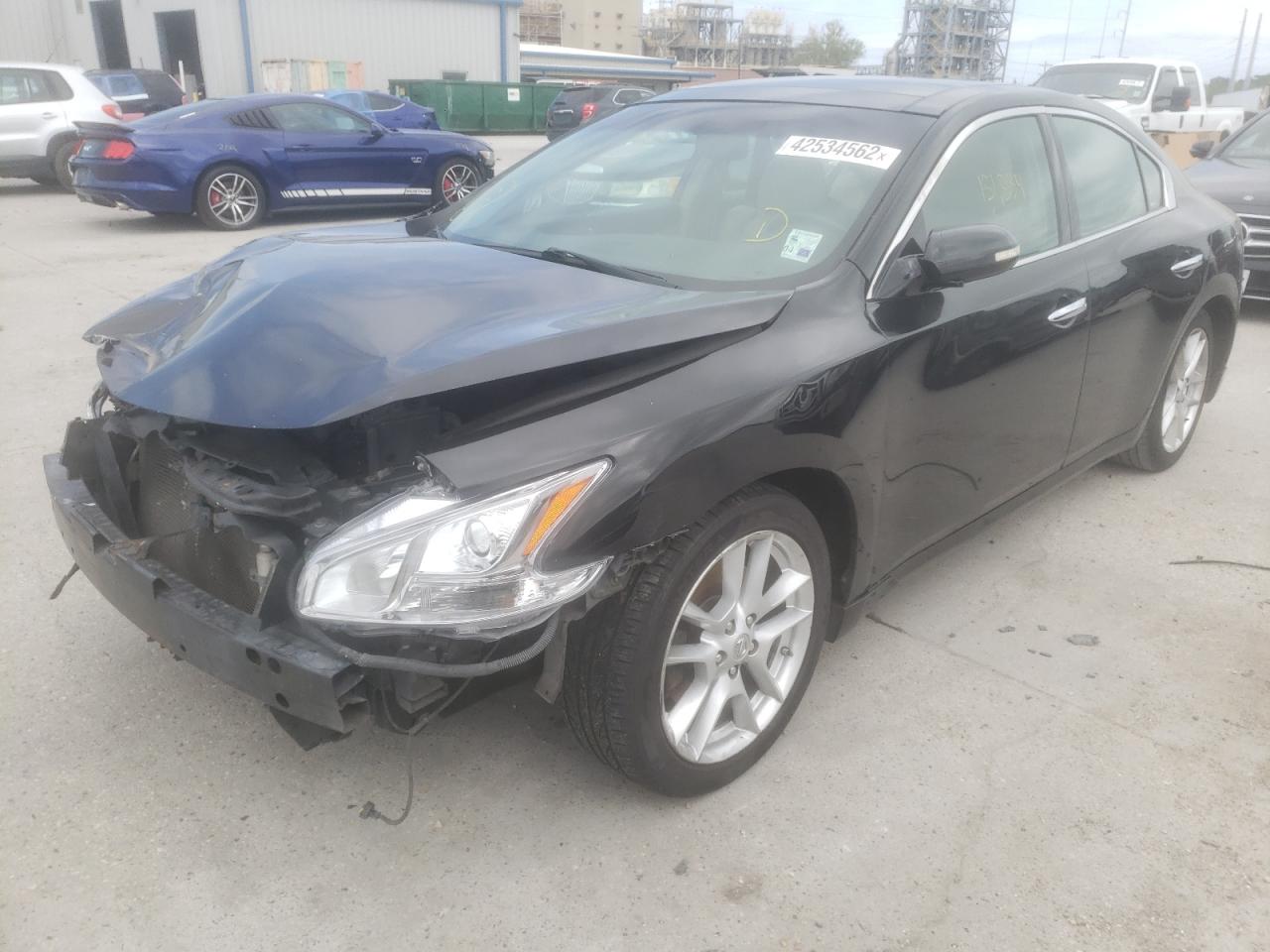 Photo 2 from auction – 2009 NISSAN MAXIMA S with VIN 1N4AA51E29C817058