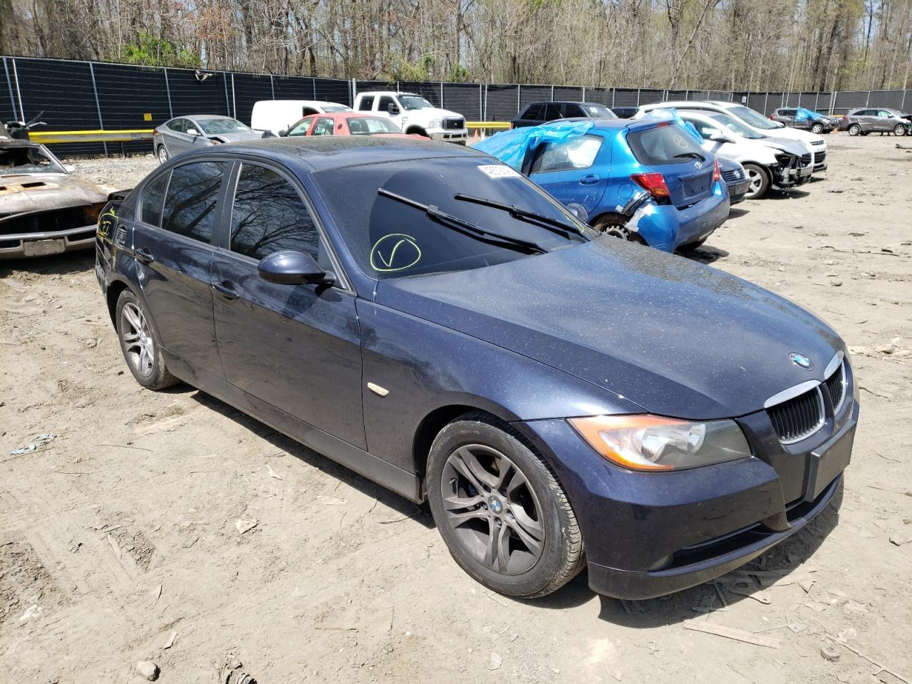 BMW 328 I 2008 z numerem VIN WBAVA37518NL48682 - Zdjęcie z aukcji