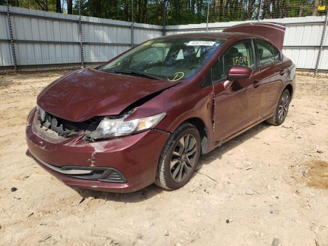Photo 2 from auction – 2015 HONDA CIVIC EX with VIN 19XFB2F88FE235968