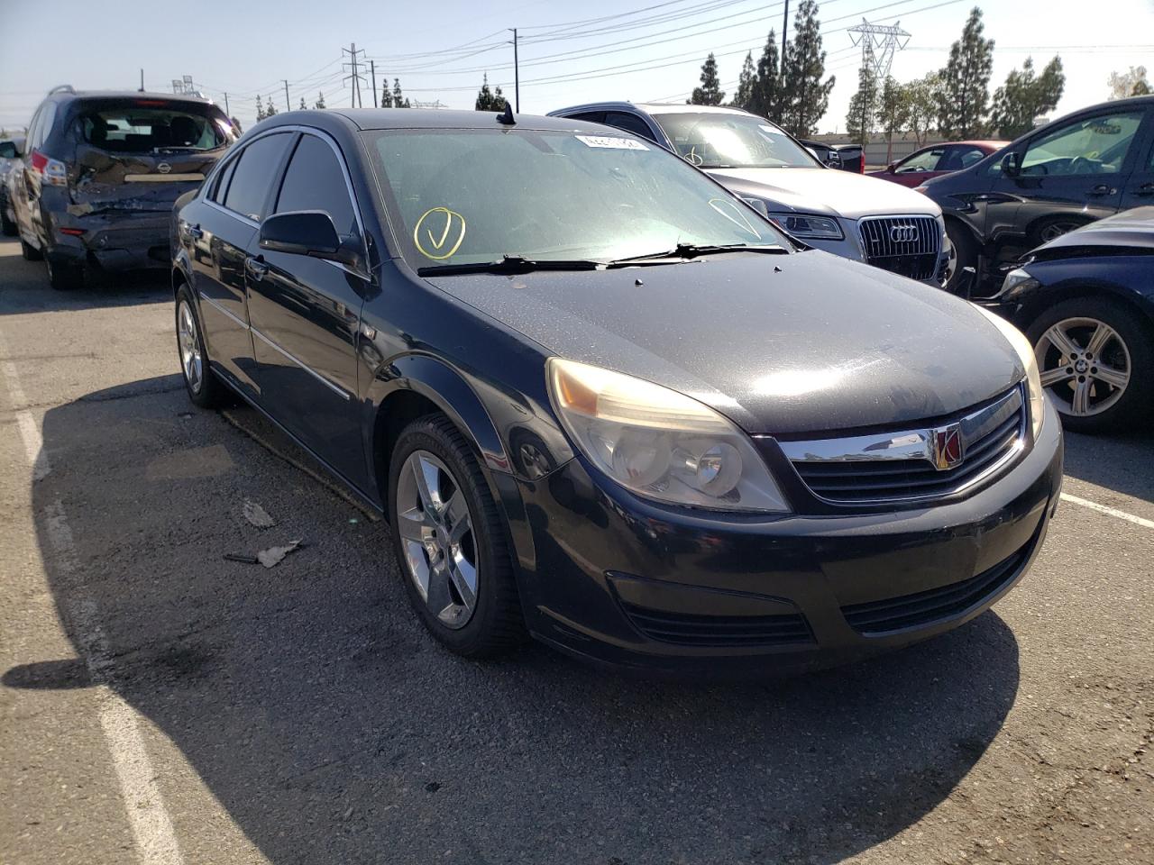 SATURN AURA XE 2008 with VIN 1G8ZS57N48F218655 - Photo from auction